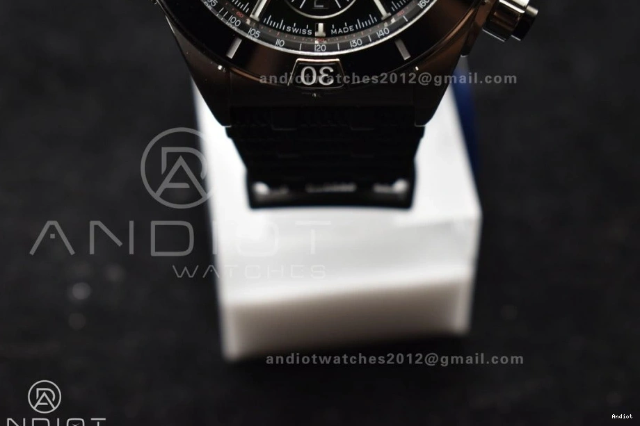 Bracelet Chronomat 536 1:1 Robber BLSF A TravelReady B01 Best Edition SS Green On 44mm Dial 0720
